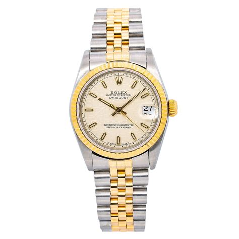 womens date just rolex|rolex 31mm datejust two tone.